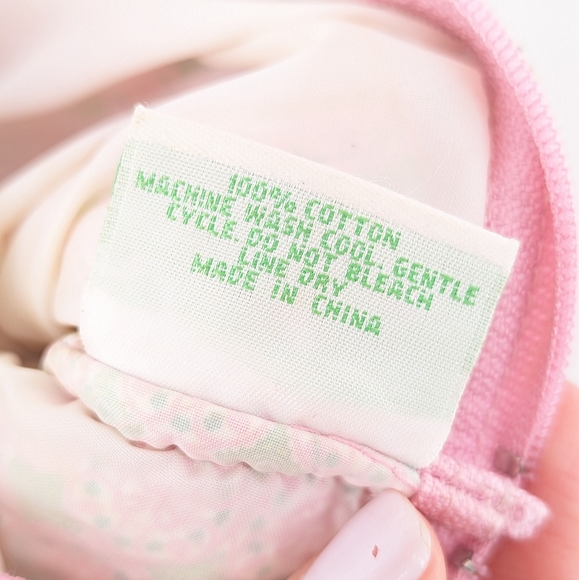 3/$20 Vera Bradley Pinwheel Pink Brush and Pencil Cosmetic Case - Picture 5 of 9